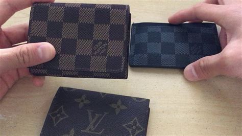 louis vuitton wallet black checkered|how to tell if Louis Vuitton wallet is real.